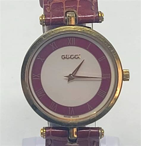 vintage gucci stack watch|gucci watches old models.